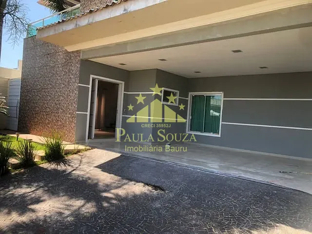 Casa com 320m² 3 quartos e 3 banheiros, à venda, no bairro Residencial Villa Lobos em Bauru
