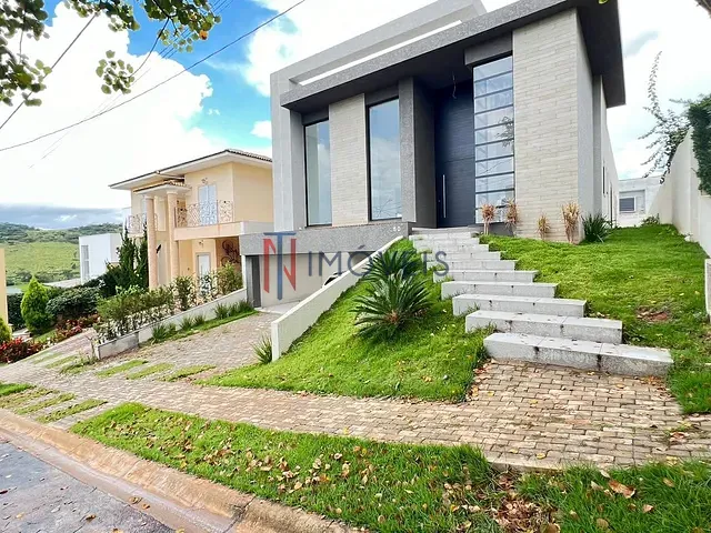 Casa com 600m² 3 quartos e 4 banheiros, à venda, no bairro Condomínio Residencial Reserva Ecológica Atibaia em Atibaia