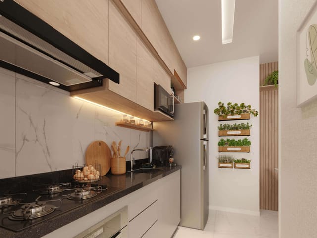 Apartamento com 50m² 2 quartos e 1 banheiro, à venda, no bairro Jardim Fuscaldo em São José do Rio Preto