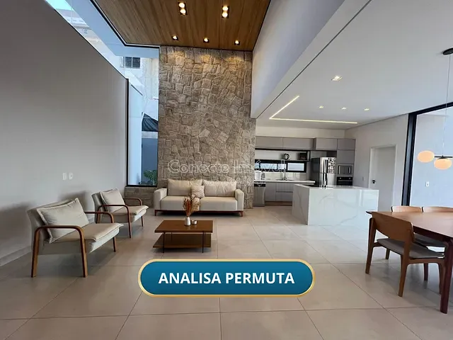 Casa com 539m² 3 quartos e 3 banheiros, à venda, no bairro Condomínio Residencial Lago da Barra em Jaguariúna
