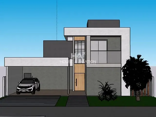 Casa com 425m² 3 quartos e 4 banheiros, à venda, no bairro Portal do Sol Green em Goiânia
