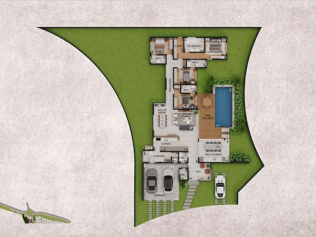 Casa com 269m², à venda, no bairro Jardim Europa em Poços de Caldas