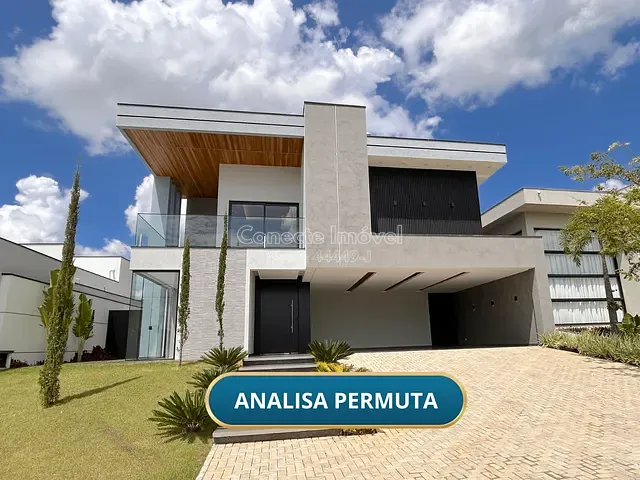 Casa com 560m² 3 quartos e 5 banheiros, à venda, no bairro Condomínio Residencial Lago da Barra em Jaguariúna