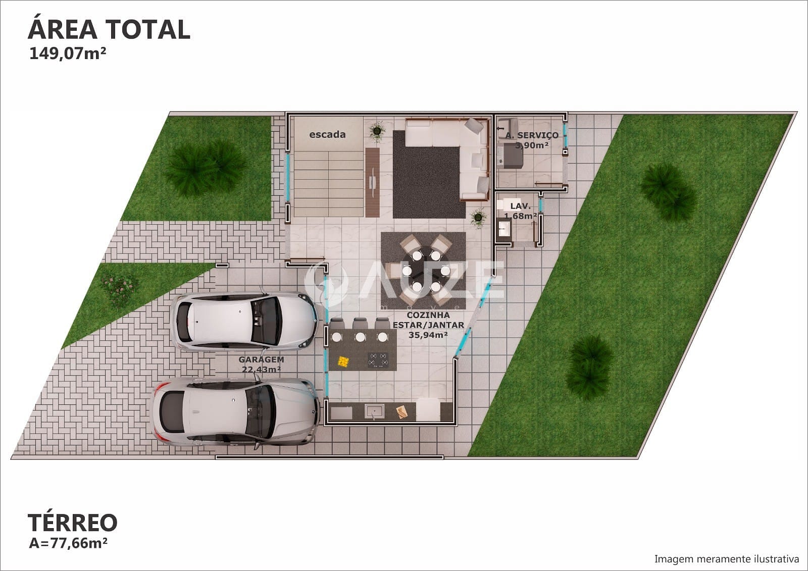 Casa à venda com 4 quartos, 222m² - Foto 71