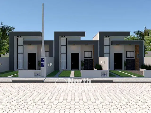 Casa com 125m² 2 quartos e 2 banheiros, à venda, no bairro Costeira em Balneário Barra do Sul