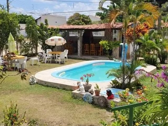 Foto do Casa - Casa à venda com 260m², 5 dormitórios, sendo 3 suítes, área de lazer com piscina, Ponta de Serrambi, Ipojuca, PE. | Tânia Macêdo Imóveis