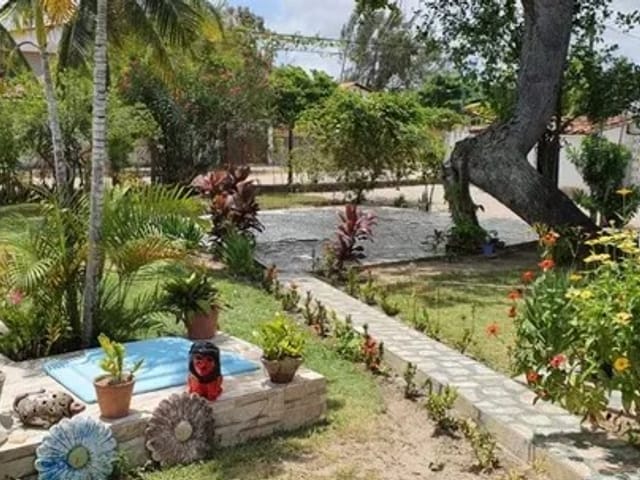 Foto do Casa - Casa à venda com 260m², 5 dormitórios, sendo 3 suítes, área de lazer com piscina, Ponta de Serrambi, Ipojuca, PE. | Tânia Macêdo Imóveis