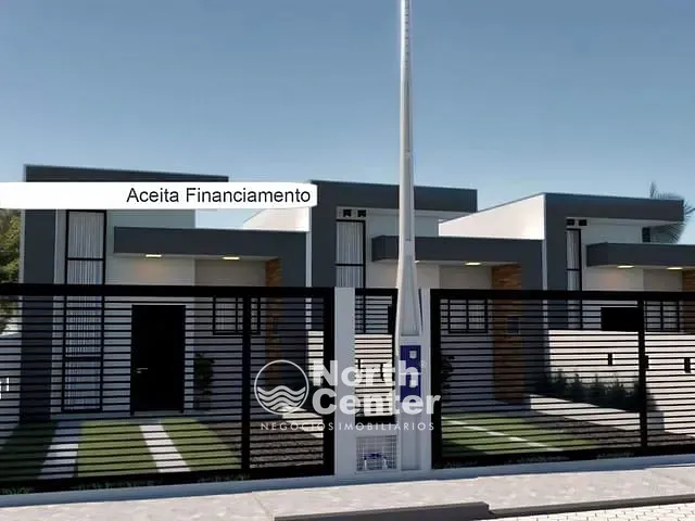 Casa com 125m² 2 quartos e 2 banheiros, à venda, no bairro Costeira em Balneário Barra do Sul