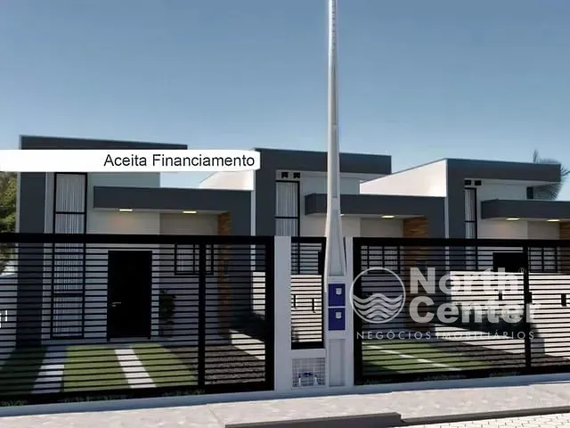Casa com 125m² 2 quartos e 2 banheiros, à venda, no bairro Costeira em Balneário Barra do Sul