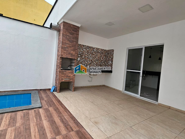 Foto do Casa - Casa Cond Bosque das Palmas  3Q/1st  Ponta Negra | Apartamentos Manaus Imobiliária