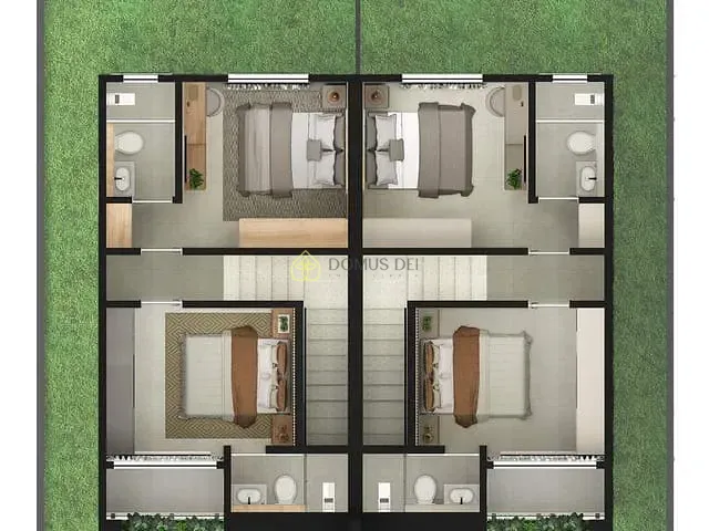 Casa com 105m² 2 quartos e 3 banheiros, à venda, no bairro Parque Independência em Barra Mansa