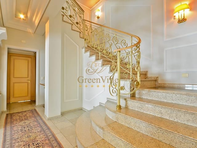 Foto do Casa - Jd. Schaffer; mansão estilo americana, 4 suítes, 10 vagas, terreno de 1.440m² , desocupada, à venda, Vista Alegre, Curitiba, PR | Imobiliária GreenVille