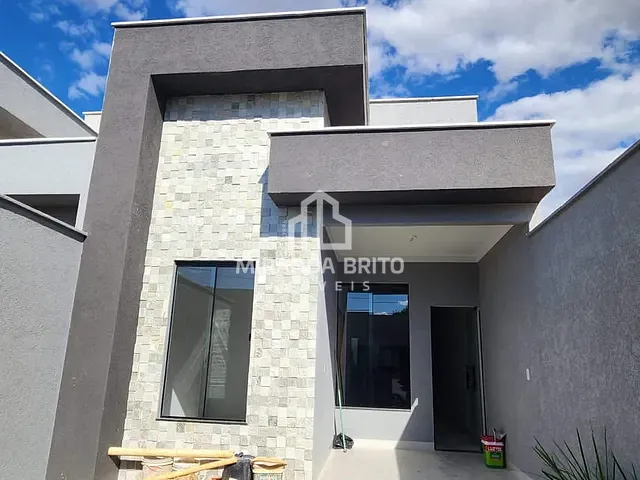 Casa 3 quartos e 2 banheiros, à venda, no bairro Residencial Santa Fé I em Goiânia