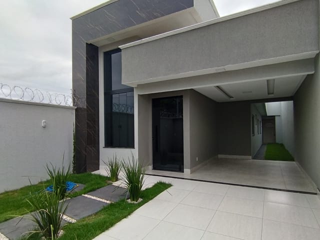 Foto do Casa - Casa à venda, 3Qts, 1Suite, Lavabo, Churrasqueira, Porcelanato no Setor Serra Dourada - 3ª Etapa, Aparecida de Goiânia, GO | Maxwell Imóveis