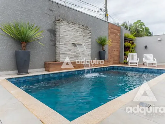 Casa com 357m² 4 quartos e 6 banheiros, à venda, no bairro Jardim Carvalho em Ponta Grossa