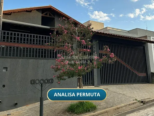 Casa com 250m² 3 quartos e 3 banheiros, à venda, no bairro Jardim Pinheiros em Jaguariúna