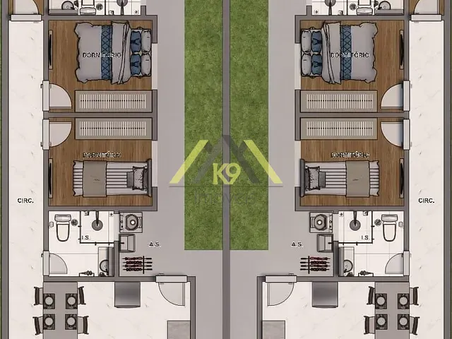 Casa com 210m² 3 quartos e 2 banheiros, à venda, no bairro Monza em Colombo