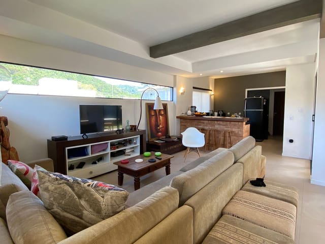 Foto do Casa - Casa com Arquitetura, Conforto e Vista Incrível, Campeche, Florianópolis | Costão Sul Imóveis