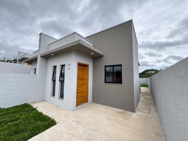 Foto do Casa - Casas com 3 dormitórios, terreno amplo, à venda, Arruda, Colombo, PR | K9 Imóveis
