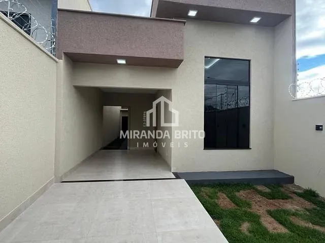Casa 3 quartos e 2 banheiros, à venda, no bairro Residencial Solar Central Park em Aparecida de Goiânia