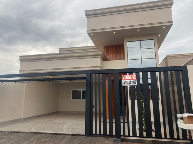 Casa 3 quartos e 2 banheiros, à venda, no bairro bairro eville em Bady Bassitt