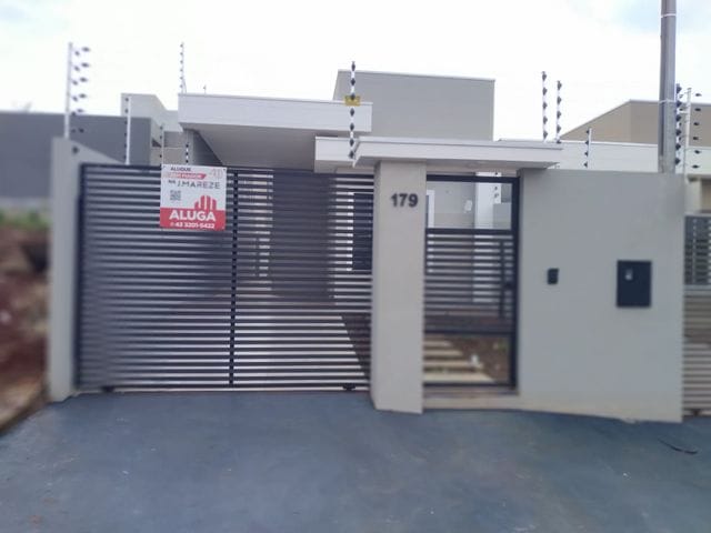Foto do Casa - ALUGUE SEM FIADOR! CASA NOVA DE 2 QUARTOS NA RUA PRINCIPAL DO RESIDENCIAL SOLAR DA TOSCANA-APUCARANA | J. Mareze Imóveis Ltda