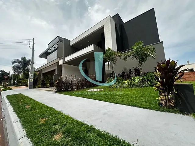 Casa com 300m² 3 quartos e 4 banheiros, à venda ou para alugar, no bairro QUINTA DO SALTO RESIDENCE em ARARAQUARA