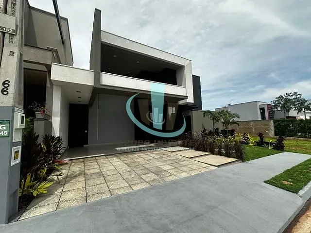 Casa com 300m² 3 quartos e 4 banheiros, à venda ou para alugar, no bairro QUINTA DO SALTO RESIDENCE em ARARAQUARA