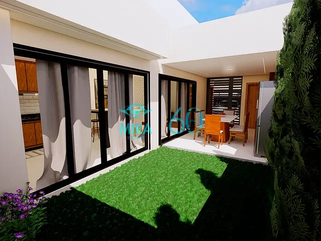 Casa com 210m² 3 quartos e 3 banheiros, à venda, no bairro Jardim Atlântico em Goiânia