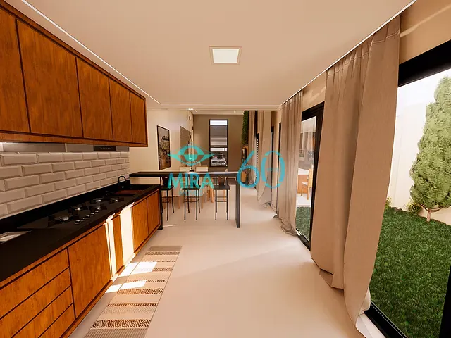 Casa com 210m² 3 quartos e 3 banheiros, à venda, no bairro Jardim Atlântico em Goiânia