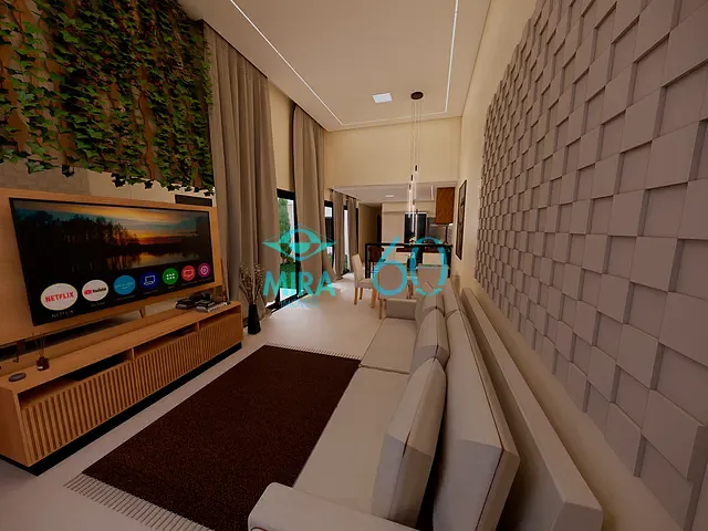 Casa com 210m² 3 quartos e 3 banheiros, à venda, no bairro Jardim Atlântico em Goiânia