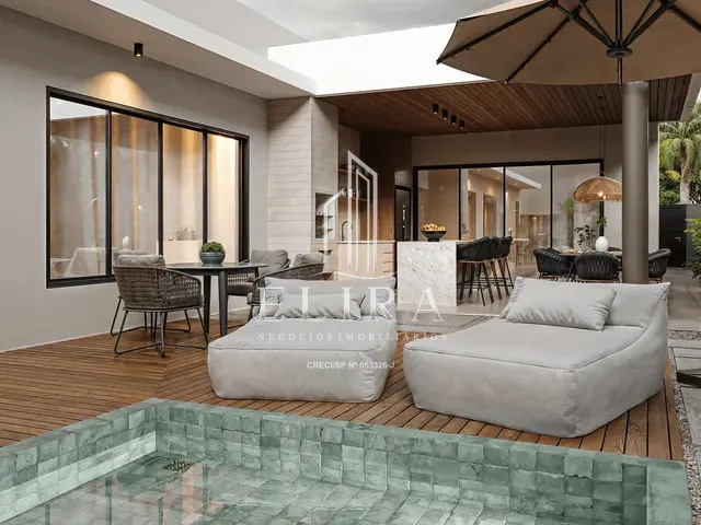 Casa com 490m² 3 quartos e 5 banheiros, à venda, no bairro Parque Fortaleza em Nova Odessa