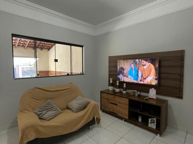 Casa com 150m² 3 quartos e 2 banheiros, à venda, no bairro Jardim Laudissi em Santa Bárbara D'Oeste