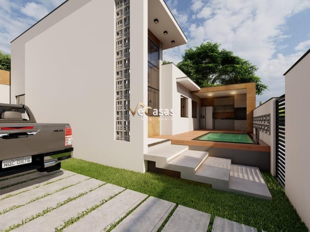 Casa com 240m² 3 quartos e 2 banheiros, à venda, no bairro Colinas em Rio das Ostras
