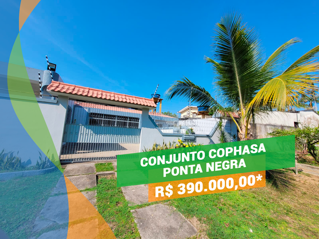 Foto do Casa - Casa Conj. Cophasa 3Qts/1Sts Ponta Negra | Apartamentos Manaus Imobiliária