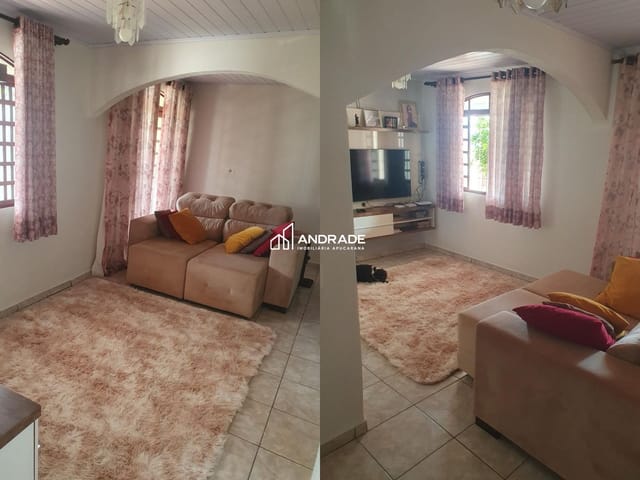 Casa 2 quartos e 1 banheiro, à venda, no bairro Núcleo Habitacional Afonso Alves de Camargo em Apucarana