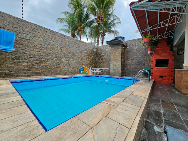 Foto do Casa - Casa - 3 suítes - Piscina e Churrasqueira - Campos Eliseos, Planalto | Apartamentos Manaus Imobiliária