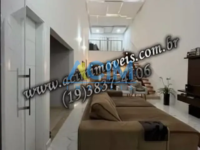 Casa com 253m², à venda, no bairro Reserva da Barra em Jaguariúna