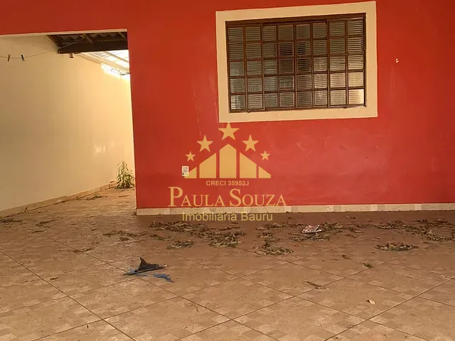 Casa 3 quartos e 2 banheiros, à venda ou para alugar, no bairro Jardim Jacyra em Bauru