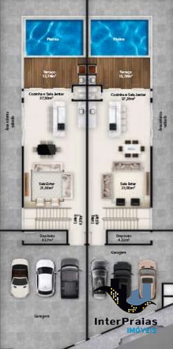 Casa com 362m², à venda, no bairro Canto da Praia em Itapema