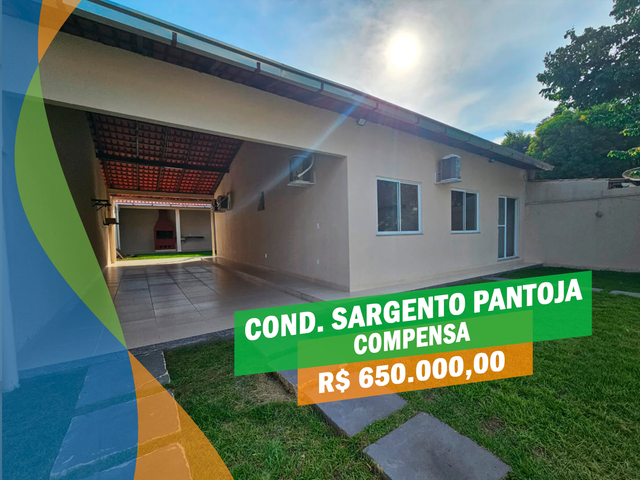 Foto do Casa - Casa Cond Sargento Pantoja - 3Qts/1St - Reformada - Compensa | Apartamentos Manaus Imobiliária