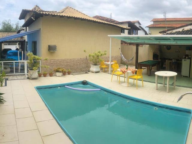 Casa com 360m² 3 quartos e 5 banheiros, à venda, no bairro Cidade Beira Mar em Rio das Ostras