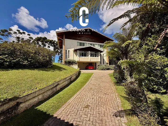 Casa com 3300m² 3 quartos e 4 banheiros, à venda, no bairro Vila Inglesa em Campos Do Jordão