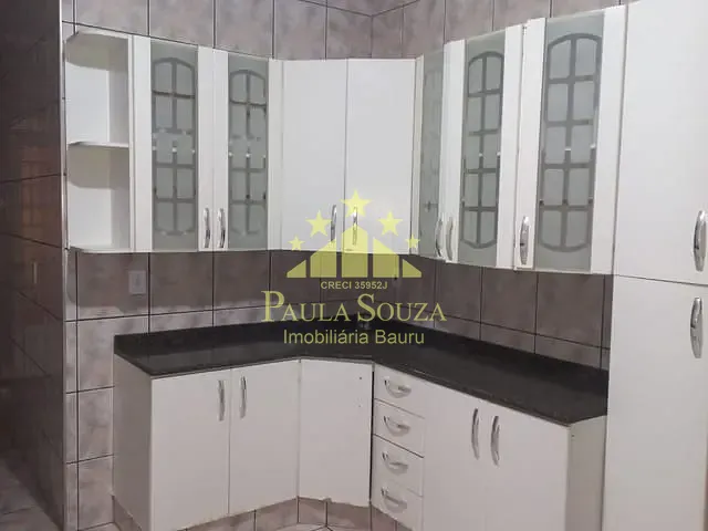Casa 3 quartos e 2 banheiros, à venda, no bairro Núcleo Residencial Presidente Geisel em Bauru