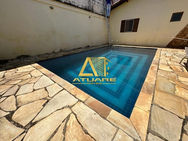 Foto do Casa - Ampla casa no bairro São Carlos, com 03 dormitórios sendo com 01 suíte, grande quinta, churrasqueira e linda piscina | Atuare Imóveis