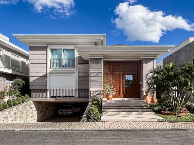 Foto do Casa - Campo Comprido, Cond. Paysage Provence, Casa Mobiliada, 4 Suítes, sendo 1 suíte no Térreo, 8 Vagas na Garagem cobertas, 523m², à venda, Curitiba, PR | Imobiliária GreenVille