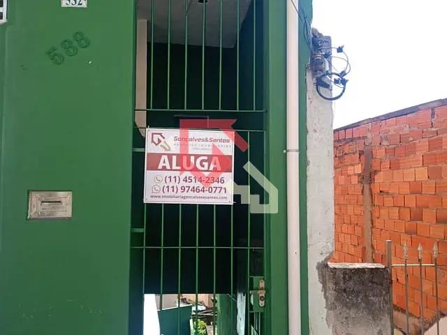 Casa 1 quarto e 1 banheiro, para alugar, no bairro Jardim Miranda D'Aviz em Mauá