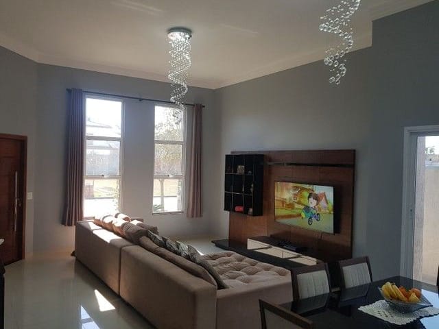 Foto do Casa - Casa no Condomínio Terras do Vale com 3 dormitórios à venda, 150 m² por R$ 795.000 - Condomínio Terras do Vale - Caçapava/SP | RUSSI IMÓVEIS
