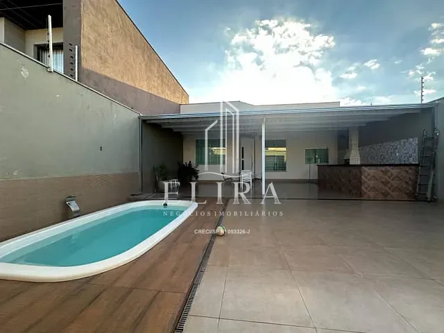 Casa com 258m² 3 quartos e 2 banheiros, à venda, no bairro Terras de Santa Bárbara em Santa Bárbara D'Oeste