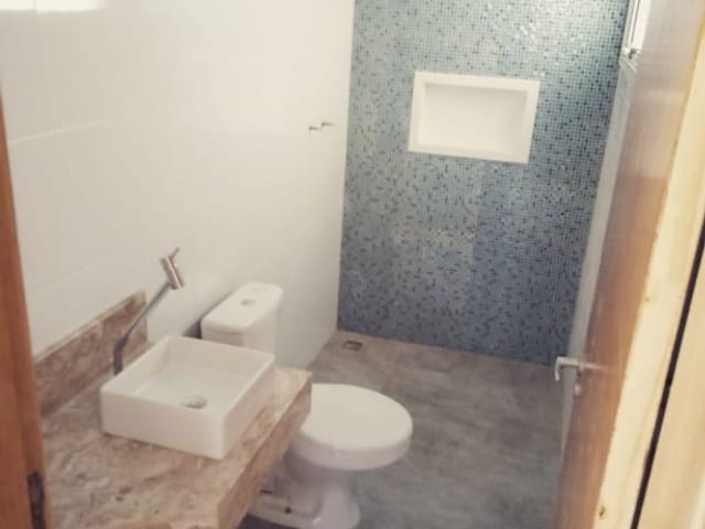 Foto do Casa - Casa no Condomínio Terras do Vale com 3 dormitórios à venda, 150 m² por R$ 695.000 - Condomínio Terras do Vale - Caçapava/SP | RUSSI IMÓVEIS